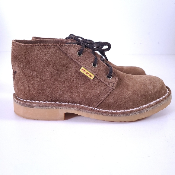 Jim Green Vellie Suede Tan Brown Chukka Boot Size 8 US - Picture 3 of 10